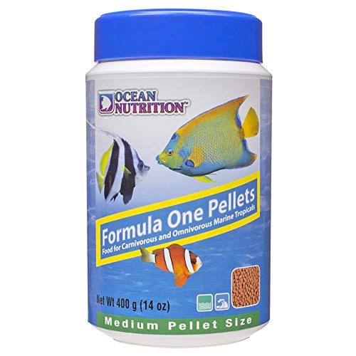 Ocean Nutrition Formula One Pellets 14-Ounces (400 Grams) Jar - Medium Pellet Size Ocean Nutrition Formula One Pellets 14-Ounces (400 Grams) Jar - Medium Pellet Size