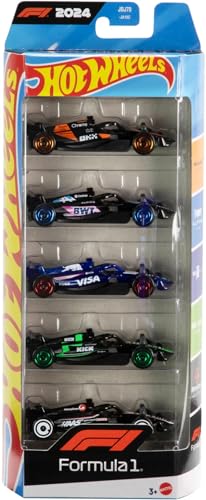 Hot Wheels Premium Formula 1 Die-Cast Cars 2024 5-Pack miniatura 3