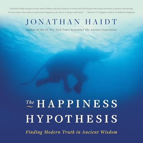 The Happiness Hypothesis Audiolibro Por Jonathan Haidt arte de portada