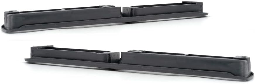For Nissan D21 / Pickup Fog Light Cover 1993 94 95 96 1997 Driver and Passenger Side Pair/Set | Paint to Match | DOT/SAE | NI1038101 + NI1039101 | 6225755G00 + 6225655G00