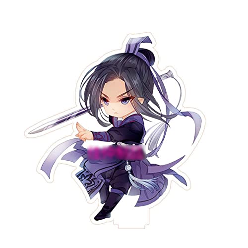 魔道祖師グッズ Q風 グッズ 江澄 アクリルスタンド 展示用 札を立 シャーロック ホームズ モリアティー コスプレ アクスタ 台座あり アクリル板 デコレーション 置物 アニメ 萌えグッズ