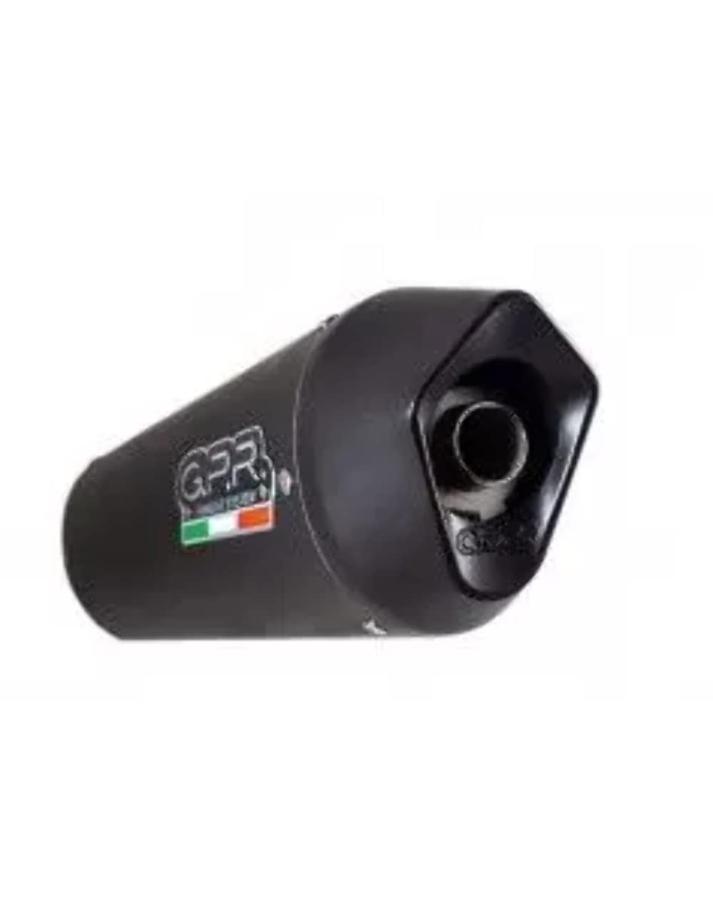 Scarico GPR compatibile con Cf Moto 650 Nk 2021-2023, Furore Evo4 Nero, Terminale di scarico omologato,fornito con db killer estraibile,catalizzatore e collettore