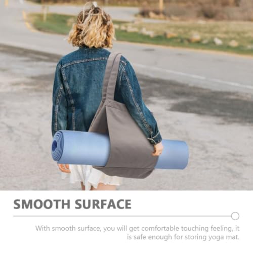 Bolsa para esterilla de yoga de lona y algodón duradero STOBAZA 3