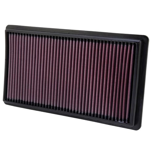 K&N Motor Luftfilter: High Performance Premium Waschbarer Ersatzfilter: 2007-2019 Ford/Lincoln SUV und Compact V6/L4 (Explorer, Flex, Taurus, Edge, MKT, MKS) 33-2395