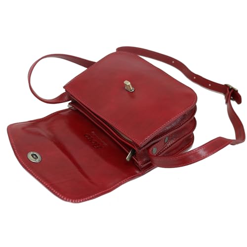 Image of Floto Milano Crossbody Women's Shoulder Bag Handbag Size 8.5 inch
