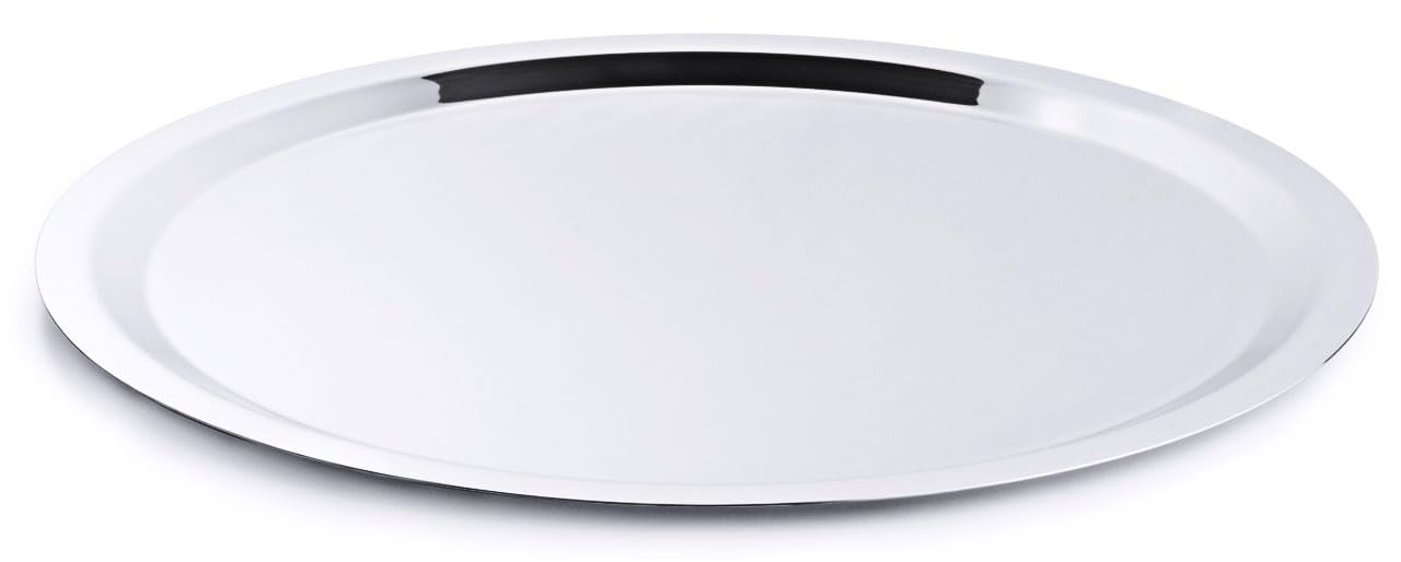 Amefa Servierplatte, Serviertablett, Restposten, Edelstahl, rund, Ø 52 cm, K-9091339