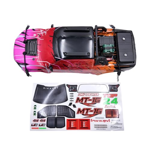 Camion RC Brushless 1/16 voiture de modélisme avec carrosserie PC MT-16