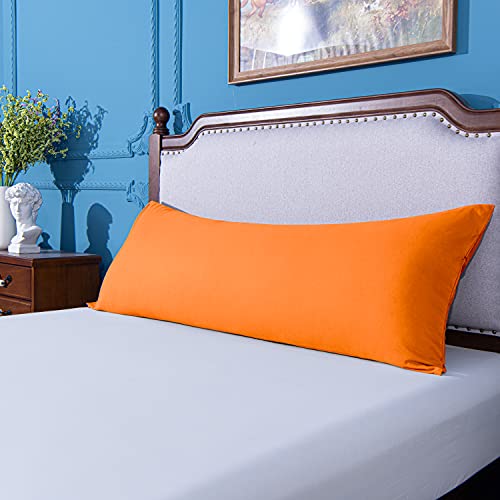 Image of NTBAY Body Microfiber Pillowcase, 1 Pack, 20 x 54, Orange