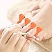 120pcs Toe Separators for Pedicure - Sponge Toe Separator for Nail Polish Party Nail Art Painting Toenails, 4 Funny Colors - Comfy and Soft