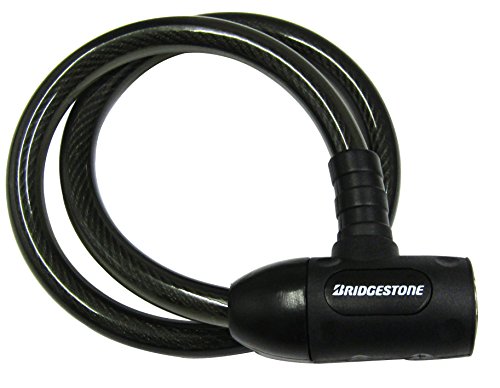 ブリヂストン(BRIDGESTONE) ワイヤー錠 エブリロック ブラック WL-EVL A521310BL