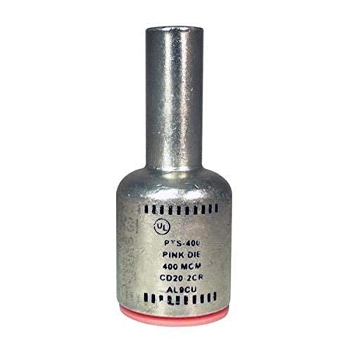 Image of Morris 90973 Straight Solid Pin Terminal Connectors No.1 Awg Cable to No.3 Pin, 1 Pack