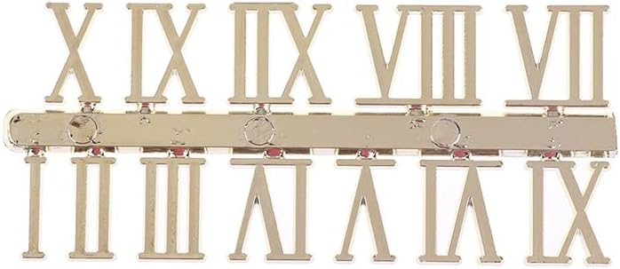 FMURY 1 Set Restore Ancient Ways Digital Accessories Quartz Clock Movement for Clock Repair DIY Clock Digital Parts Arabic Numerals(D)