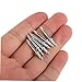 Angoily 1set Double- Seamless Skirting Nails Invisible Security Screws Installation Sleeve Heavy Duty Unique Design for Easy Wall Hanging and Enhanced Stability