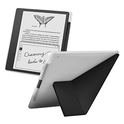 Kindle Scribe 2022�p�ی�J�o�[�����X���[�v�E�F�C�N����уy���z���_�[�ی�J�o�[�t��Scribe 2022�p10.2�C���`�܂肽���ݎ��P�[�X �ϏՌ� �o���p�[