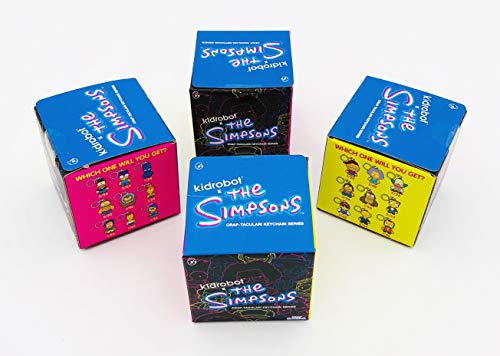 Kidrobot x Simpsons Crap-tacular Keychain Series Set of 4 Blind Boxes