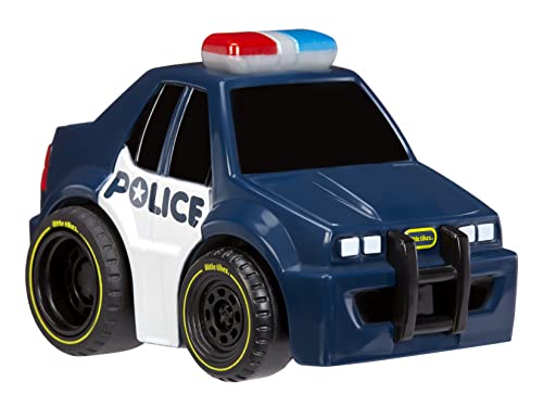 Little Tikes My First Cars Crazy Fast Cars, HIGH-SPEED PURSUIT 2-PACK, Police Themed Pullback Toy Vehicles - Image 4