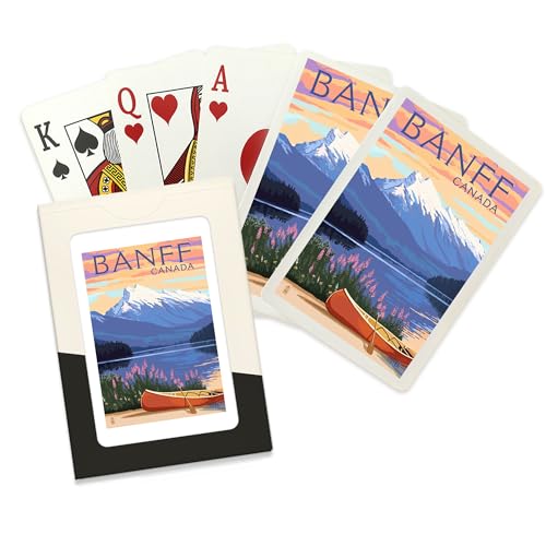 Baraja de Poker Lantern Press 52 Cartas Banff Canadá