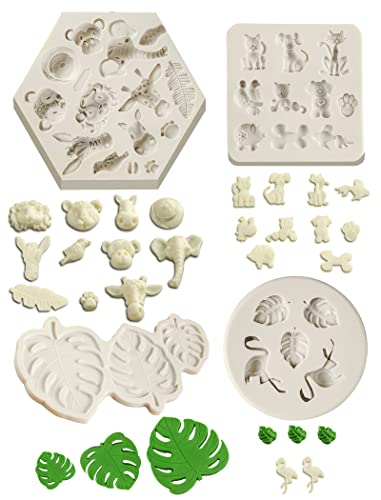 Adorable Animal Silicone Molds - Unleash Your Creativity with these