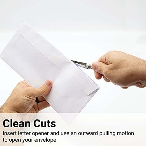 Uncommon Desks UD-PLTLO-SIL-1PK Silver Letter Opener Knife thumb #3