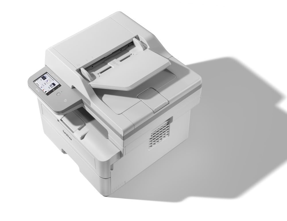 Brother MFCL2980DW Monochrom-Laser-Multifunktionsgerät mit 34 Seiten pro Minute, automatisches beidseitiges Drucken und Kopieren, kabelgebundenes Netzwerk, WLAN und NFC, 8,8 cm Touchscreen-Display,