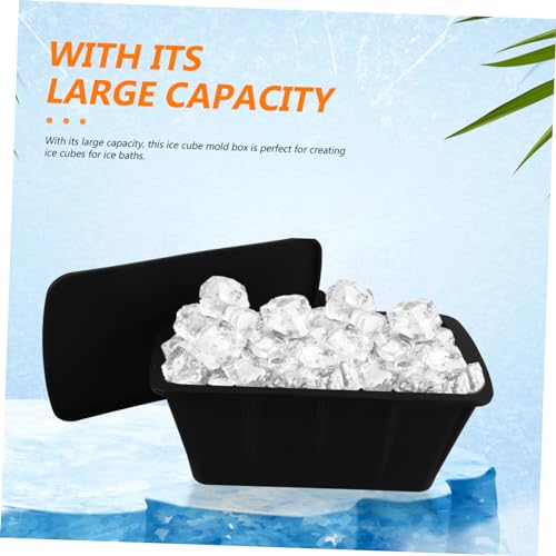 Molde de silicona para cubitos de hielo 8 libras capacidad miniatura 5
