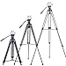 Cayer BV30 Heavy Duty Video Tripod, 64 inches Professional Aluminum Tripod Leg with K3 Fluid Head, Mid-Level Spreader, Max Loading 13.2 LB, 360 Degree Fluid Head for DSLR Camcorder Camera