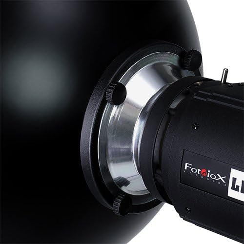 Fotodiox Pro Beauty Dish 16" with Speedring for Balcar, White Lightning, X800, X1600, X3200 Strobe Light — view 7