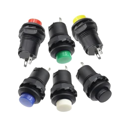 Pulsador autoblocante de 12mm DS428 para renovar interruptores en salpicaderos y domótica 3