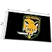 Aihccy Metal Gear Solid Fox Hounds Special Force Group Flag Banner 3x5Feet Garden house Flag banner Decor