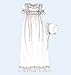 McCall's Patterns M6221 Infants' Christening Gown, Rompers with Snap Crotch in 2 Lengths and Bonnets
