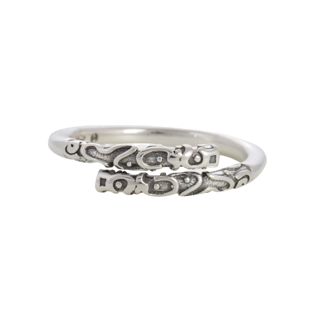 HEDAAZ 925 Sterling Silver Snake Charmer Ring for Women | Adjustable | Light Weight | Oxidized | Ideal Gift for Girlfriend or Wife | Eco-friendly Gift Box (B0CLD6G71H) Amazon Price History, Amazon Price Tracker