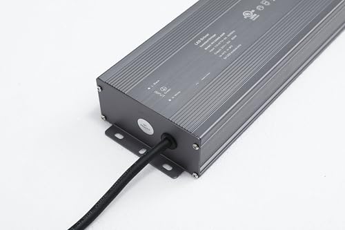 Minxue 600W 24V LED Power Supply, IP66 Waterproof Outdoor Driver, AC 100-277V to DC 24V 25A Low Voltage Transformer with UL Certification for LED Light, Computer Project, 11X6X2 Inch by Minxue - Image 5