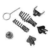 LIFKOME 7Stücke Teiliges Abwasserkanalreiniger Professionelle Baggergeräte für Zuhause Flexible Rohrreinigung für Bad und Langlebig und Praktisch Einfache Handhabung