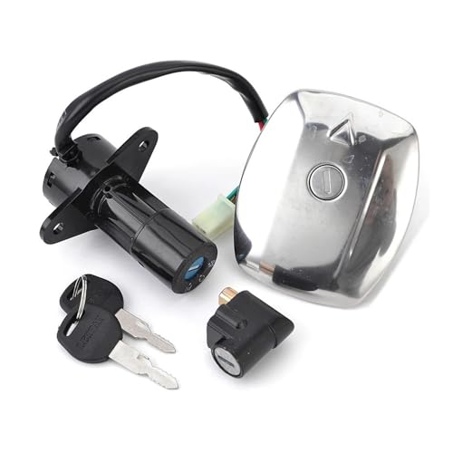 Kit de verrouillage de selle et bouchon de réservoir pour moto GS125