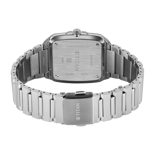 Image of Titan Classique sleekfit with Quartz Analog 2 Hands + Date@3H Stainless Steel Strap Watch for Men