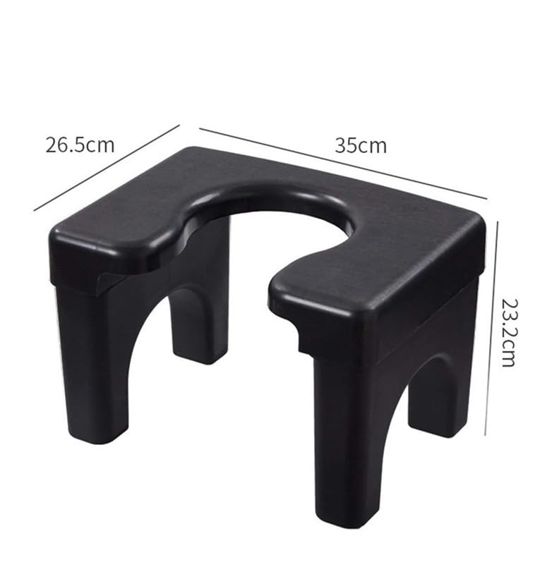 Reposapiés de plástico for adultos, taburete de baño con escalón elevado, ayuda for sentadillas, taburete de baño portátil, taburete de baño resistente for adultos, reposapiés antideslizante.(Option 1