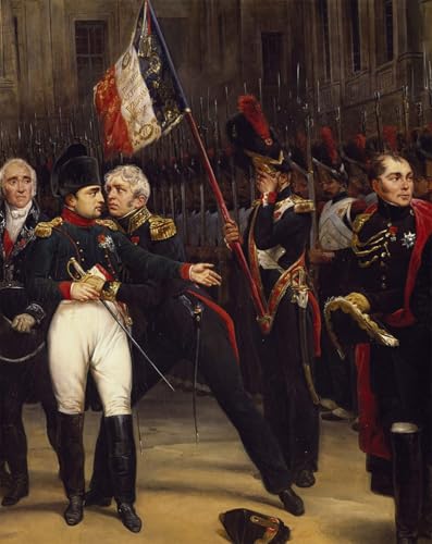 Tableau Napoléon Horace Vernet 60x90cm pour décoration murale