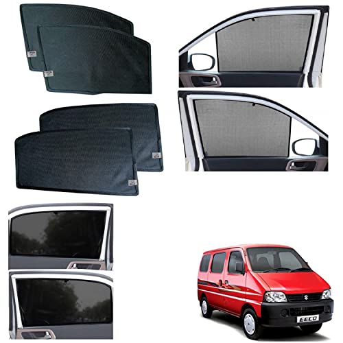 Image of WolkomHome car Fix Curtain Window Shades Half Curtains Sunshade for Eeco
