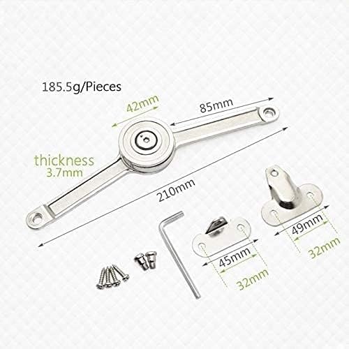 Damper Hinge,Cabinet Hinges,Door Hydraulic Zinc Alloy Lid Stay Lift Support Home Furniture Flap Rod Cupboard Lock