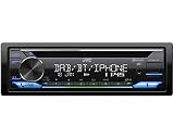 JVC KD DB912BT Autoradio CD avec DAB+ & Bluetooth mains libres (Alexa Built in, processeur de son, USB, AUX In, 4 x 50 W, éclairage VAR, sans antenne)