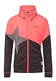 Material: 100% Polyester Protest Mädchen Fleece SMORRE JR Geotech ultraschnell trocken und hoch atmungsaktiv Granatina 176