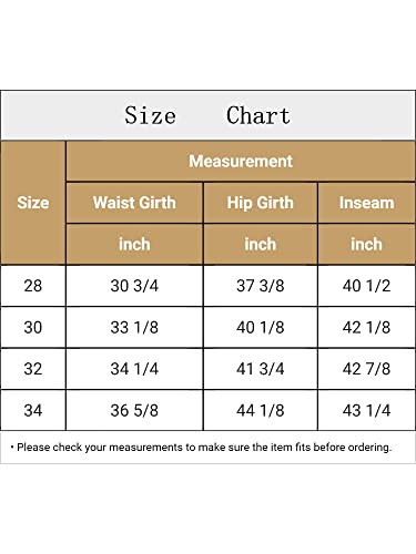 Lars Amadeus Black Dress Pants For Men's Straight Fit Flat Front Formal Suit Trousers 28 #TOP5