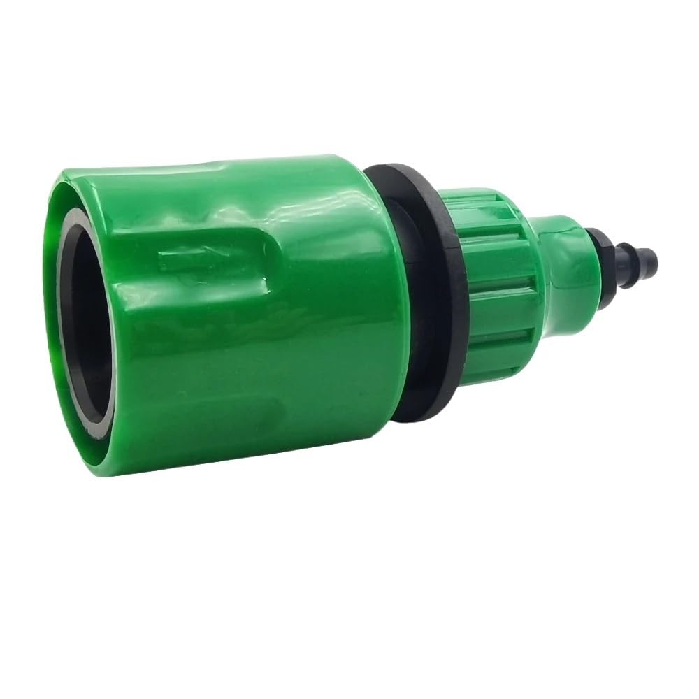 Connettore rapido per tubo dell'acqua in plastica, 5 pezzi, connettore per tubo da giardino, sistema di irrigazione a goccia, parti di attrezzature per irrigazione