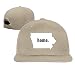 Produktbild Iowa Outline Map Home State Adjustable Baseball Cap Hat