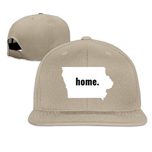 Preisvergleich Produktbild Iowa Outline Map Home State Adjustable Baseball Cap Hat