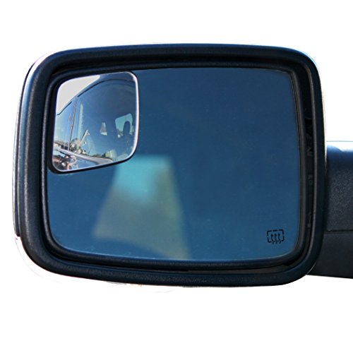 RM10 Blind Spot Mirrors for 2009-2018 Ram Trucks with Non-Towing Mirrors by WadeStar - Used condition - US$18.79