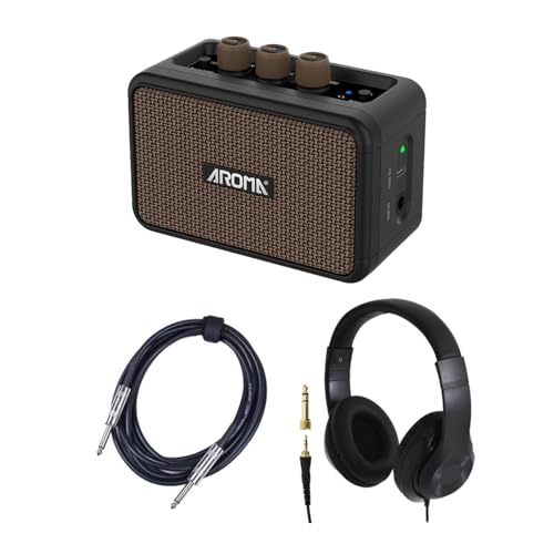 Amazon | AROMA AG-04 + ヘッドホン + シールド セット ミニアンプ