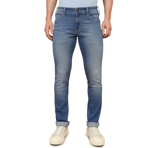 Image of Wrangler Men's Skanders Slim Fit Low-Rise Jeans