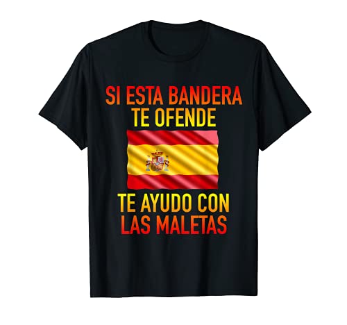 Si ce drapeau vous offre, je vous aiderai avec les valises Espagne T-Shirt