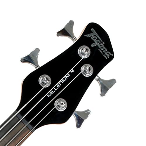 Contra-baixo ativo 4 cordas Metallic red MILLENIUM 4 Classic Series Tagima
